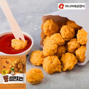 마니커-통 팝콘치킨1kg 콜팝/스낵/간식, 1kg, 4개