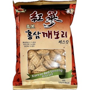 금풍제과 홍삼 깨보리비스킷 (100g x 10개), 100g, 60개