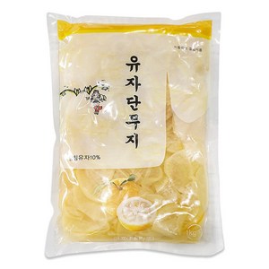 원효 유자단무지 [8041-0]냉장 유자단무지, 1개, 1kg