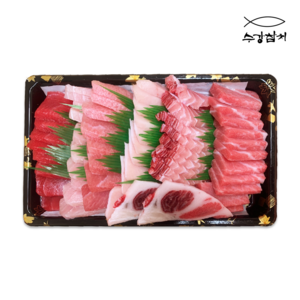 수강참치 손질된 참치회 모둠세트 600g, 1개