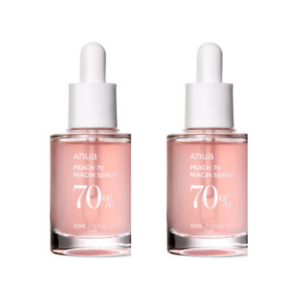 아누아 복숭아 70 매끈 광채나이아신 파데자석 세럼 30ml, 2개