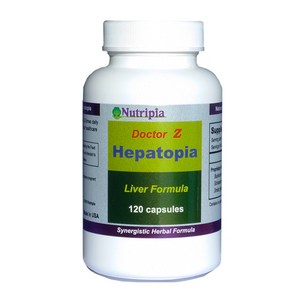 헤파토피아 고농축 천연 허브 간기능 개선제 Doctor Z Hepatopia 120 Capsules, 1개, 120정