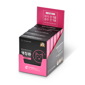 캐칭몬 캐칭환 헛깨 숙취해소제, 10개, 3000mg