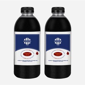 핸섬로스팅하우스 더치커피 1L 디카페인 과테말라 콜드브루, 2개, 1개입, 1000g