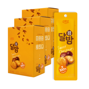 건강간식 에잇 달콤맛밤 달밤, 400g, 3개