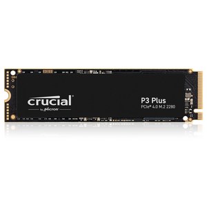 마이크론 Cucial P3 PLUS M.2 2280 NVMe SSD, CT1000P3PSSD8, 1024GB