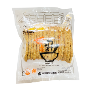 (부산대원어묵) 야채천국 1 000g ( 냉장포장 + 아이스팩 포함 ), 1kg, 1개