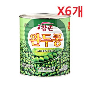 원하프박스참존완두콩3kgX6개참존, 3kg, 6개