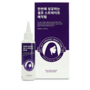 한번에 성공하는 셀프 스트레이트 매직펌, 150ml, 1개