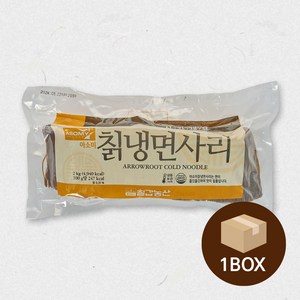 [칠갑농산] 아소미칡냉면사리(냉동) 2kg x 6개(1박스), 6개
