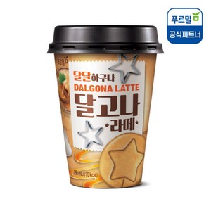 푸르밀 달고나라떼, 250ml, 10개