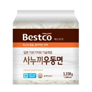 베스트코 사누끼우동면 1.15kg, 1개