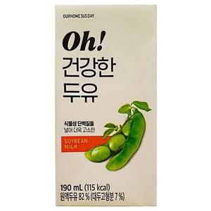 아워홈 연세 365일 건강한두유 190ml 24팩, 48개