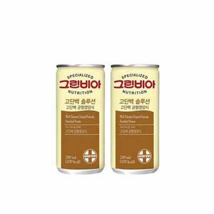 정식품 그린비아 고단백 솔루션 균형영양식 60캔, 200ml, 60개