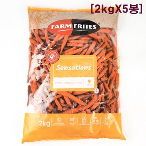 팜프리츠 스위트포테이토 프라이 [2kgX5봉] 고구마튀김, 5개, 2kg