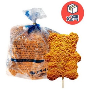 문방구 치킨꼬지 돈까스 (100gx10개입)1kg x 2팩, 1kg, 2개