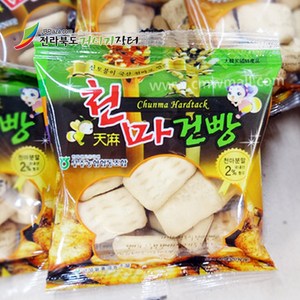 고소한 추억의과자 소문난 무주 천마 건빵, 100개, 30g