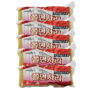 바른들식품 쫄면사리 2kg x5봉, 5개