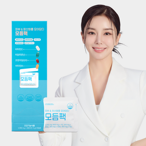 [모아담다] 피부 & 항산화를 모아담다 모듬팩 히알루론산 코엔자임Q10 비타민 C A, 30개, 61.5g