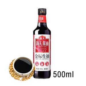 왕부정 중국식품 해천 금표 생추 발료 양조 간장 500ml 1개