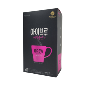 아이브루 헤이즐넛향 원두커피믹스, 1g, 200개입, 2개