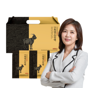 김소형 원장 무항생제 흑염소 사용 명품 흑염소 진액 국내산 자연방목형 흑염소즙, 2100ml, 1박스