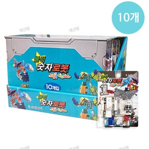 키즈비타 블럭 숫자로봇 10개 (랜덤발송)