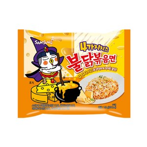 불닭볶음면 4가지 치즈 145g, 16개