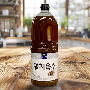 면사랑 멸치육수 전문점용멸치육수 1.8L X2병 병당70인분 2병, 2개