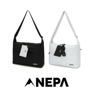 [백화점 매장판] 네파 NEPA 카사 메신저백 보조가방 미니가방 수납가방 크로스백, 팬텀 블랙