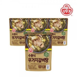 오뚜기 수원식 우거지 갈비탕 500g, 4개