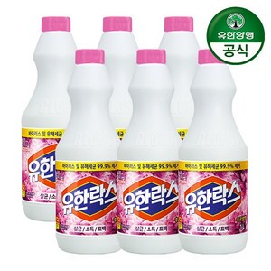 유한락스 후로랄, 1L, 6개