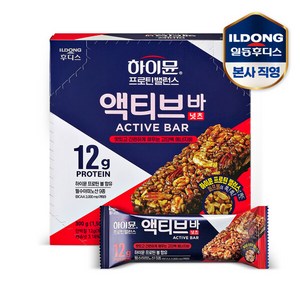 하이뮨 프로틴 밸런스 액티브 바 넛츠, 50g, 6개