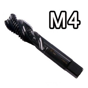 국산 기계탭 HSS 스파이럴탭 볼트 나사 탭 드릴 머신탭, 기계탭(HSS) M4x0.7, 1개