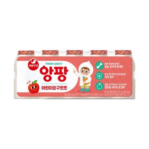 서울우유 어린이 앙팡 사과 요구르트 65ML 50개세트 우유청년, 50개