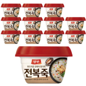 양반 전복죽, 287.5g, 3개