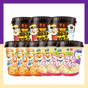 뽀로로 떡볶이 혼합맛 (짜장 크림 치즈) 6개 9개 16개, 115g