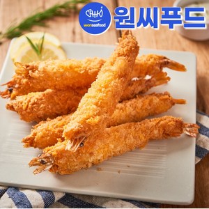 원씨푸드 빵가루 새우 헤드온 500g(50gX10미), 1개