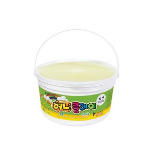 도너랜드 20000 허니클레이 500g 벌크 클레이점토, 노랑, 1개