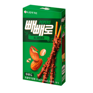 롯데 아몬드 빼빼로, 37g, 150개