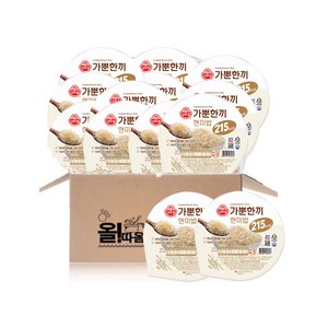 오뮤 가뿐한끼 현미밥, 150g, 24개