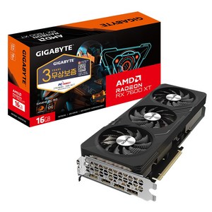 GIGABYTE 라데온 RX 7600 XT GAMING OC D6 16GB 피씨디렉트