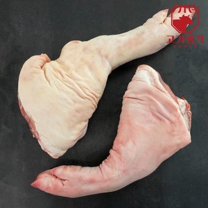 고기생각 국내산 한돈 돼지 장족 냉장 4.2kg 족발 족구이, 통족발 커팅X, 1개