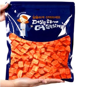 수제명가 연어져키500g, 연어큐브형500g, 1개, 연어