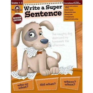 Write a Super Sentence:, Evan-Moor Educational Publishe