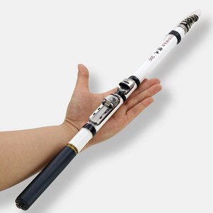 찌낚싯대 Telescopic Rock-낚시대 스피닝 플라이 카본 파이버 페스카 3M 2.7M 2.4M 2.1M 1.8M 1.5M 여행용 미니 릴 시트, 09 2.1M-Geen