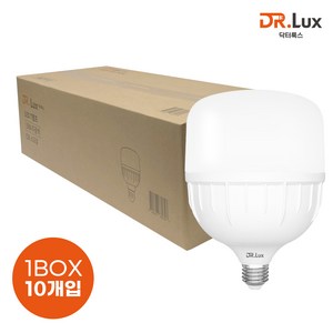 닥터룩스 고용량 LED 전구 T램프 50W E26, 10개