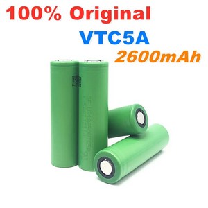 2-20PCS 소니 용 3.7 V 18650 US18650 VTC5A 2600mAh 연속 30A 배터리, [06] 4 PCS Battey, 4개