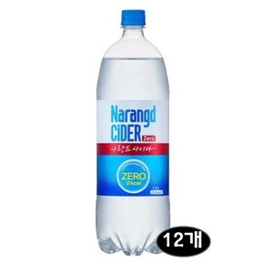 나랑드사이다 제로, 1.5L, 12개