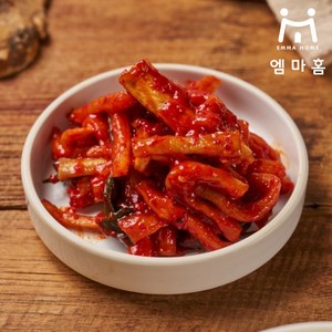 [엠마홈] 밥도둑 반찬 무말랭이 무침, 1개, 500g